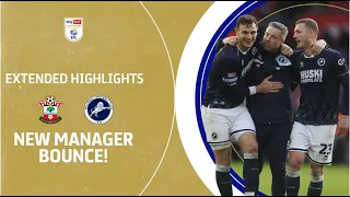 NEW MANAGER BOUNCE! | Southampton v Milwall extended highlights