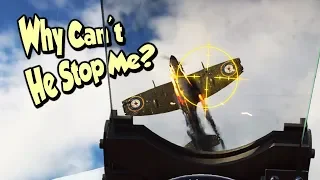 My BF109 seems to beat these Spitfires, but WHY !?