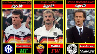 West Germany Squad Wins 1990 FIFA World Cup