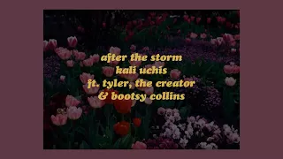 After The Storm - Kali Uchis ft. Tyler, The Creator & Bootsy Collins (lyrics)