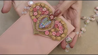 Beading On A  Purse - Really Simple Embellishments