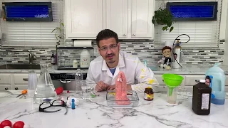 Funny Elephant Toothpaste Chemical Reactions