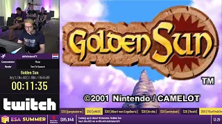 Golden Sun [Any% (No ACE)] by definitelynotFX - #ESASummer22