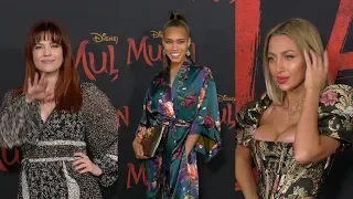 Bonus Clip: "Mulan" World Premiere Red Carpet - Cast, Models, Celebs, Influencers