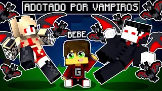 MINECRAFT mas FUI ADOTADO POR UMA FAMILIA DE VAMPIROS ✭ Guihh ✭