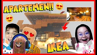 KEREN !! ATUN KENTANG & MOMON BANGUN APARTEMEN PALING MEWAH DI IKEA !! Feat @sapipurba Roblox Indonesia