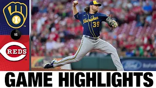Brewers vs. Reds Game Highlights (9/24/22) | MLB Highlights