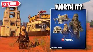 Is The LEGO Fortnite (Star Wars) Pass Worth It? In-Game Showcase & Review!