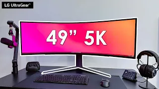 LG 49-inch SUPER Wide 240hz 1ms Gaming Monitor | LG 49GR85DC Review