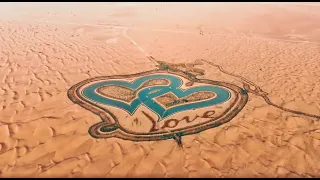 Dubai Desert Drone - Al Qudra Love Lakes