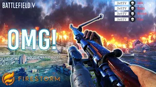 SOLO SQUADS DESTRUCTION - Battlefield V Firestorm