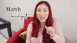 MONTHLY RESET | house expenses, March 2024 budget + our *new* year