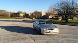 mercedes clk 270 slow motion