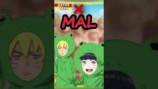 Lo BUENO ✅ y lo MALO ❌ de HIMAWARI UZUMAKI 🍥 Naruto Shippuden y Boruto #boruto #naruto #shorts