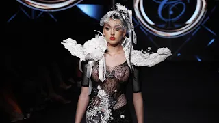 Festive & Futuristic by Chavez, Art Hearts Fashion New York F/W 23-24 | FashionTV | FTV