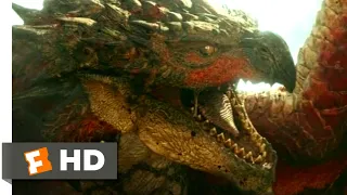 Monster Hunter (2021) - Flaming Death Scene (10/10) | Movieclips