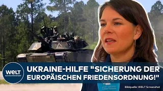 AUßENMINISTERTREFFEN LUXEMBURG: "Europäer und Amerikaner wieder im gleichen Takt!" Baerbock