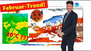 SOS Winter: Alarmierender Februartrend! Samstag bis 20 °C, wo genau? Polarexpress entgleist?
