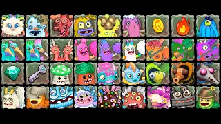 Memory Game - All Sounds and Pictures (My Singing Monsters) 4k