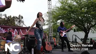 Devin Renee performing at NOMU 2023