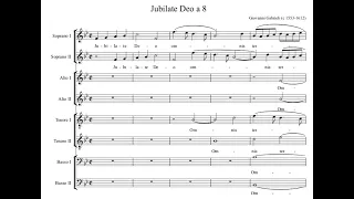 Giovanni Gabrieli - Jubilate Deo