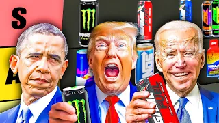 US Presidents Rate Energy Drinks (Tier List)