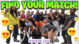 Find Your Match! | 14 boys & 14 Girls Houston! ❤️
