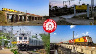 Bhopal Shatabdi Express & 130 kmph LHB Superfast Trains Unleashing Aggression in Bina-Bhopal Route.!