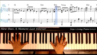 Celine Dion - How Does a Moment Last Forever - Piano Cover & Sheets