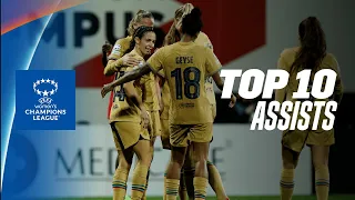 DAZN's Top 10 Assists From Matchday 5 Of The 2022-23 UEFA Women's Champions League