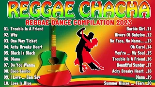 TROUBLE IS A FRIEND💍New Best Reggae Music Mix 2023 ✨ Cha Cha Disco On The Road 2023