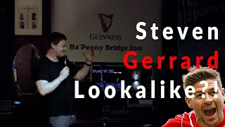 Comedian Discovers Steven Gerrard Lookalike In The Audience