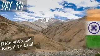 Day 114 | INCREDIBLE VIEWS TO LEH LADAKH! | SRINAGAR TO LEH ROUTE | Solo Travel Vlog