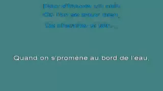 Jean Gabin   Quand on s'prom 25e8ne au bord de l'eau [karaoke]