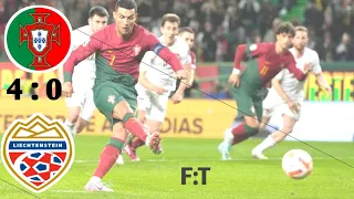 Portugal 🇵🇹 vs Liechtenstein 🇱🇮  All Goals Highlights (4 : 0)