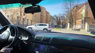 BMW 530i E39 Steptronic, just driving (no high speeds)