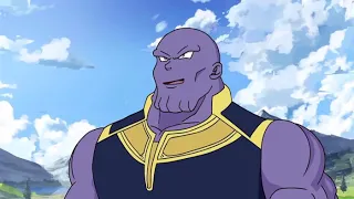 Thanos vs Goku And Vegeta (Rap battle)