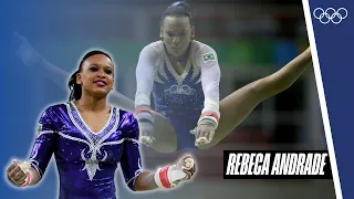 🤸🏾‍♂️Rebeca Andrade's ⭐️🇧🇷 Uneven Bars Routine at the Olympics