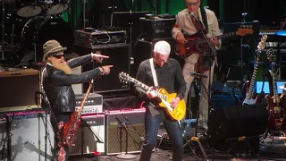 Clip. Billy Gibbons and John McEnroe Love Rocks NYC. Sharp Dressed Man.