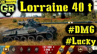 World of Tanks Lorraine 40 t Replay - 8 Kills 8K DMG(Patch 1.4.0)