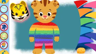 DANIEL TIGER's Day & Night App Full Gameplay - Daniel Tiger's Neighborhood Morning & Night