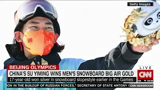 17-yr-old Su Yiming Wins China’s 1st-ever Snowboarding Gold : Coy Wire CNN