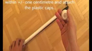 Ikea Ore - Video tutorial on how to install the shower curtain rod