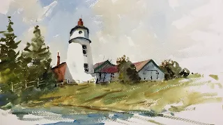 How to use colour to enhance shadows in watercolour