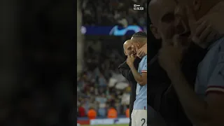 Pep Guardiola was like a proud parent on that touchline ❤️