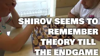 Now it finally looks winning | Shirov - Mierins | Ruy Lopez