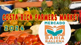 Mercado Bahía Ballena Farmer's market Uvita Costa Rica 2024