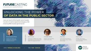 Futurecasting: Unlocking the Power of Data in the Public Sector [FULL WEBINAR] Jan 2024