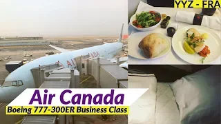 Fabulous! Air Canada's Business Class on the Boeing 777-300ER | Toronto - Frankfurt | Trip report