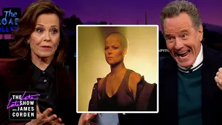 The Bald Truth: Sigourney Weaver and Bryan Cranston Talk Shaved Heads